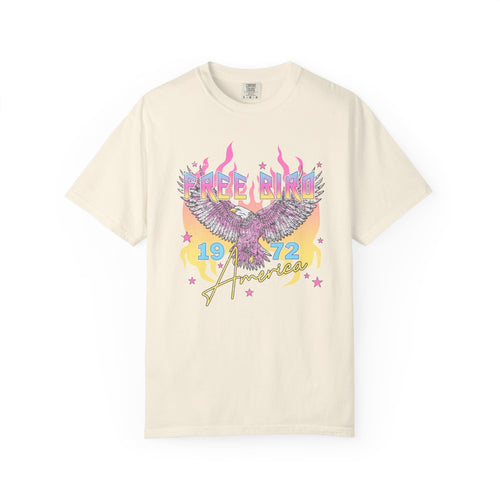 Retro "Free Bird 1972" Vintage Rock Band Tee